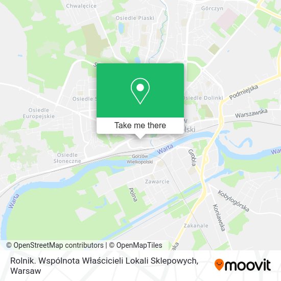 Rolnik. Wspólnota Właścicieli Lokali Sklepowych map