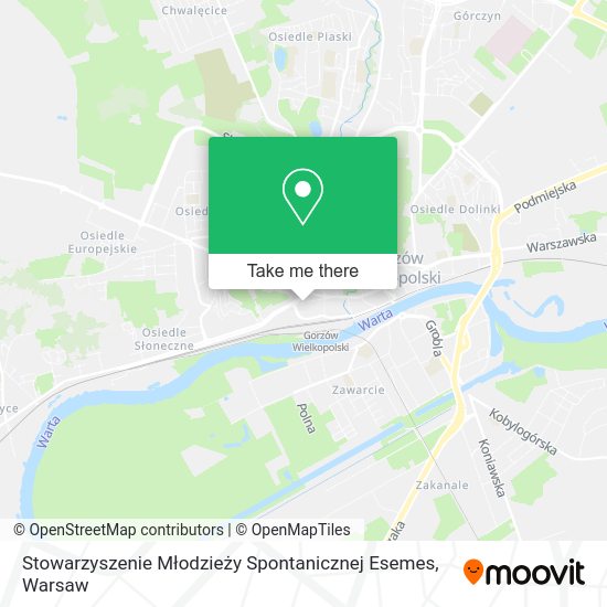 Stowarzyszenie Młodzieży Spontanicznej Esemes map