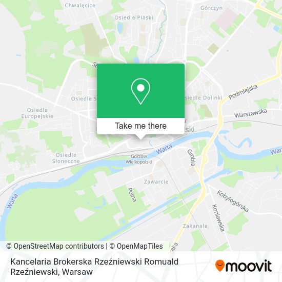 Kancelaria Brokerska Rzeźniewski Romuald Rzeźniewski map