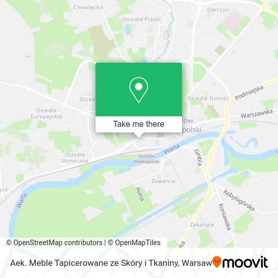 Aek. Meble Tapicerowane ze Skóry i Tkaniny map