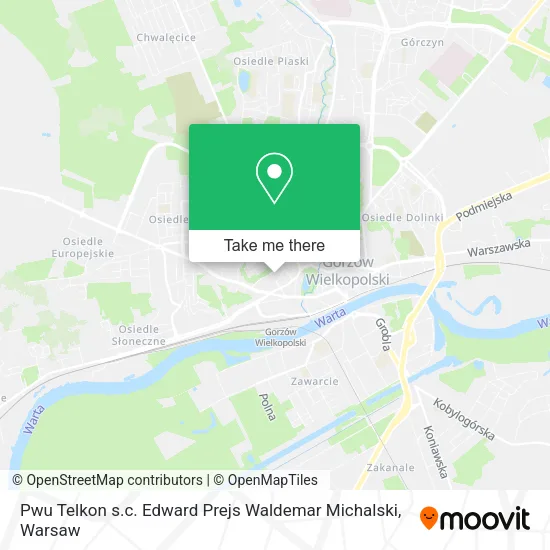 Карта Pwu Telkon s.c. Edward Prejs Waldemar Michalski