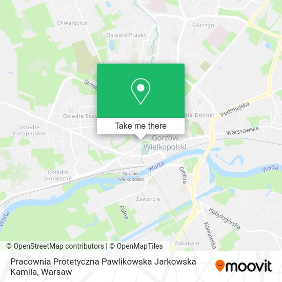 Pracownia Protetyczna Pawlikowska Jarkowska Kamila map