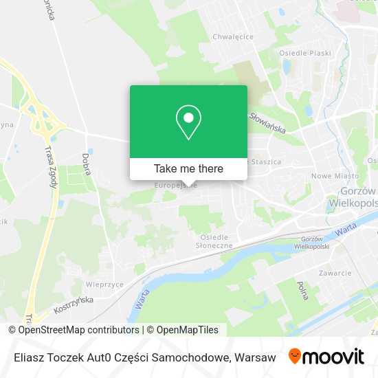 Eliasz Toczek Aut0 Części Samochodowe map