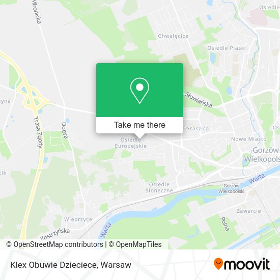 Klex Obuwie Dzieciece map