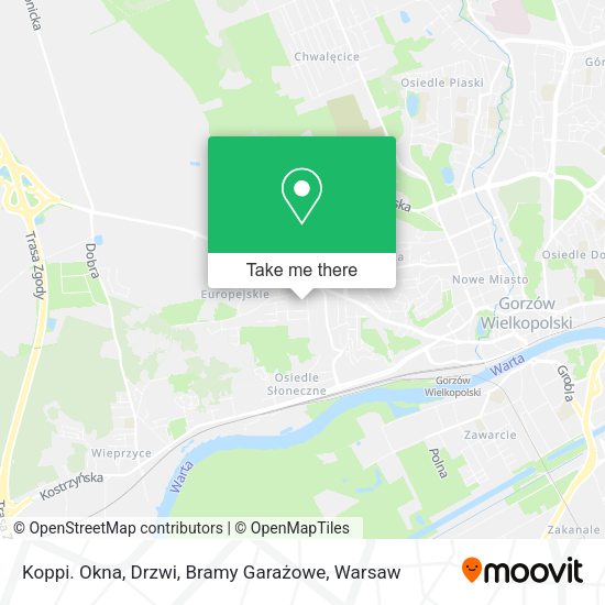 Koppi. Okna, Drzwi, Bramy Garażowe map