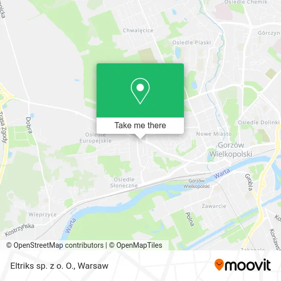 Карта Eltriks sp. z o. O.