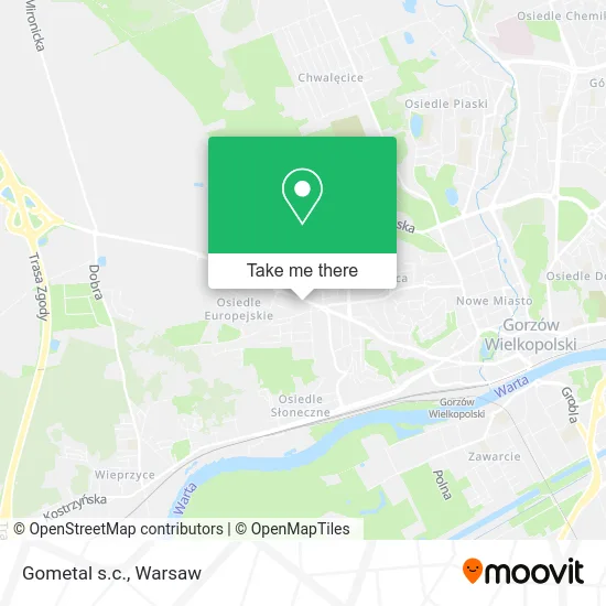 Карта Gometal s.c.