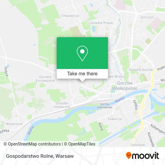 Gospodarstwo Rolne map