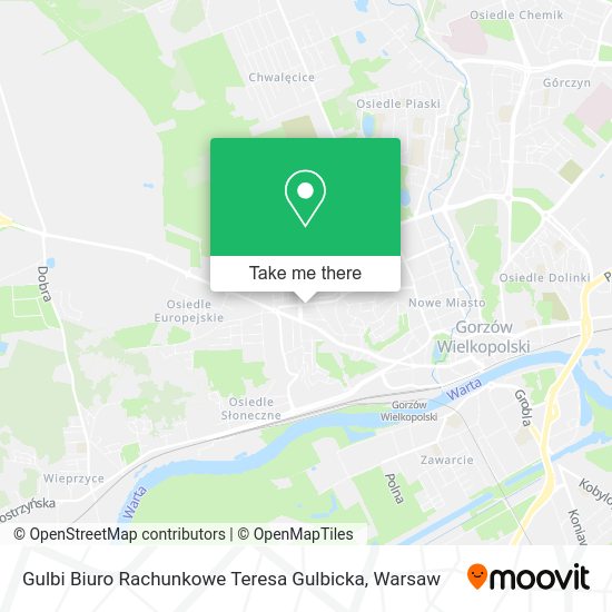 Gulbi Biuro Rachunkowe Teresa Gulbicka map