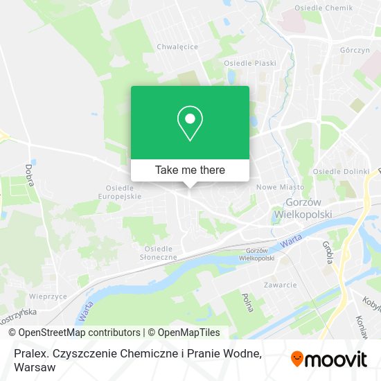 Pralex. Czyszczenie Chemiczne i Pranie Wodne map