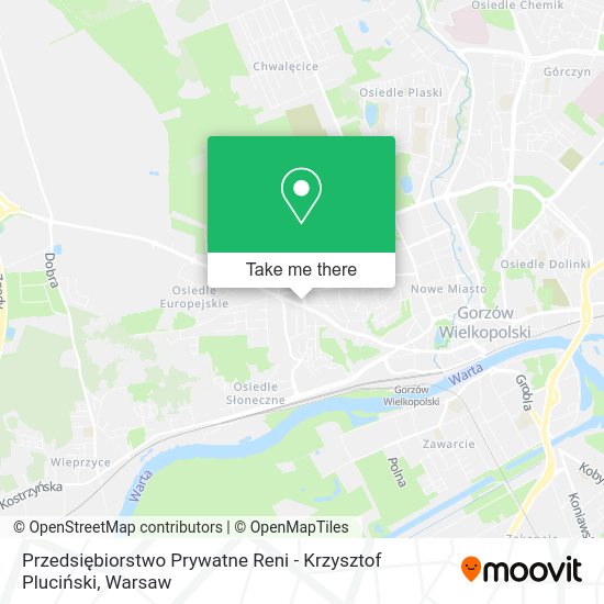 Przedsiębiorstwo Prywatne Reni - Krzysztof Pluciński map