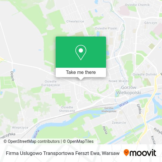 Firma Uslugowo Transportowa Ferszt Ewa map