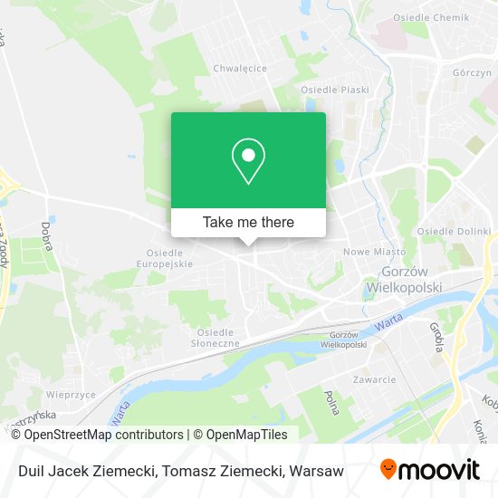 Duil Jacek Ziemecki, Tomasz Ziemecki map