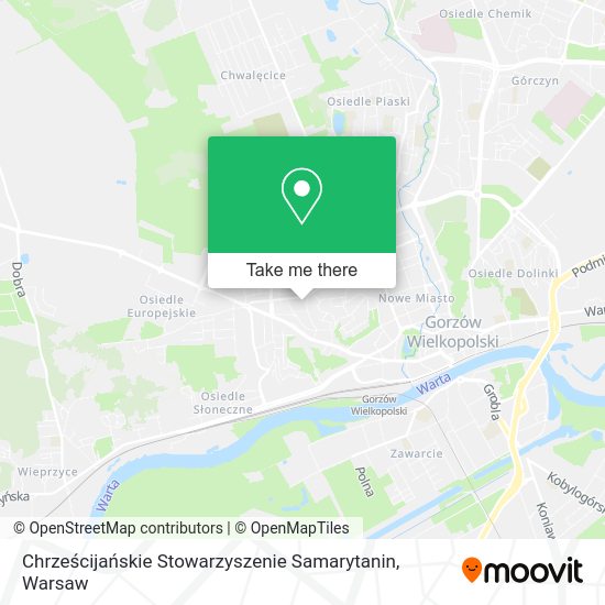 Chrześcijańskie Stowarzyszenie Samarytanin map