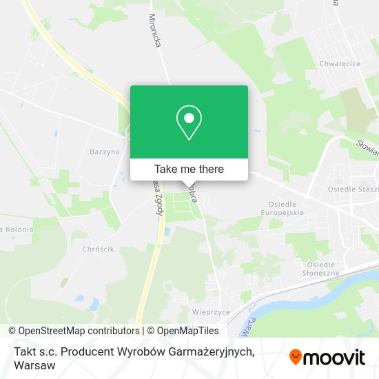 Takt s.c. Producent Wyrobów Garmażeryjnych map