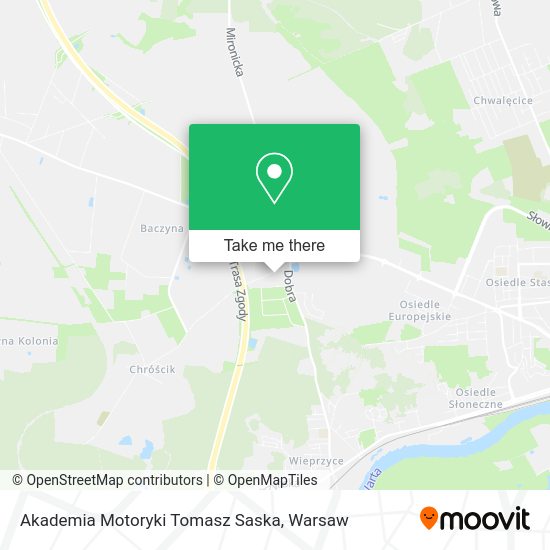 Akademia Motoryki Tomasz Saska map