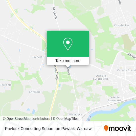 Pavlock Consulting Sebastian Pawlak map