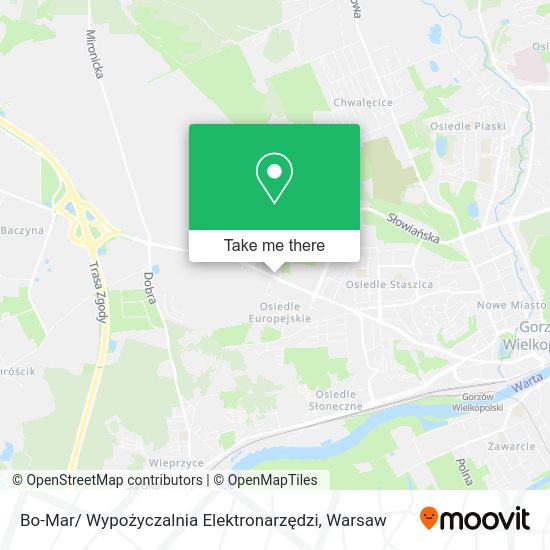 Bo-Mar/ Wypożyczalnia Elektronarzędzi map