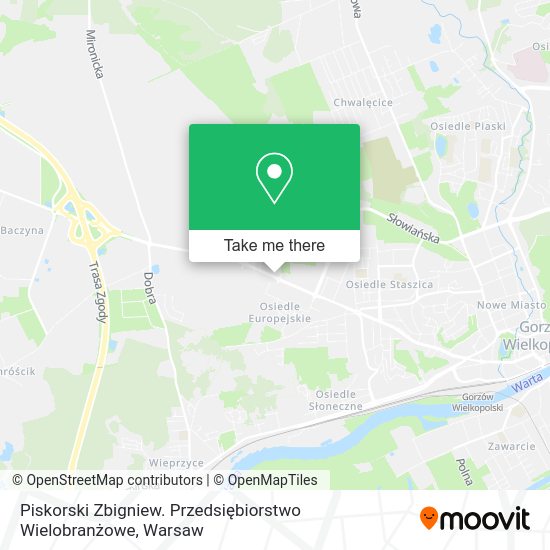 Piskorski Zbigniew. Przedsiębiorstwo Wielobranżowe map