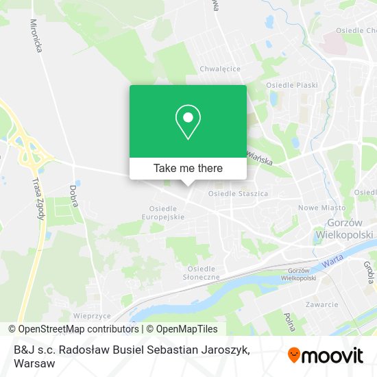 B&J s.c. Radosław Busiel Sebastian Jaroszyk map