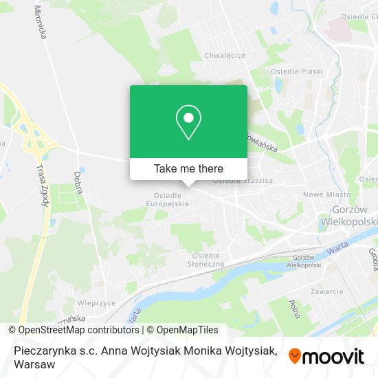 Pieczarynka s.c. Anna Wojtysiak Monika Wojtysiak map