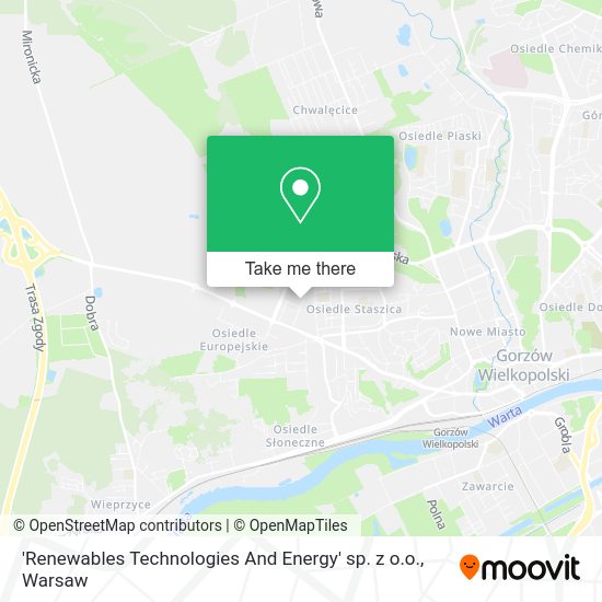 'Renewables Technologies And Energy' sp. z o.o. map