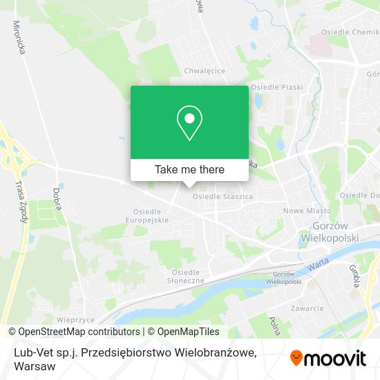 Lub-Vet sp.j. Przedsiębiorstwo Wielobranżowe map