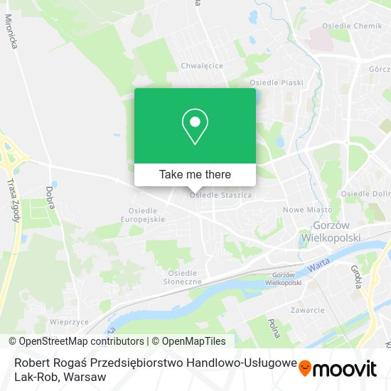 Robert Rogaś Przedsiębiorstwo Handlowo-Usługowe Lak-Rob map