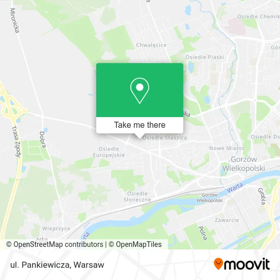 Карта ul. Pankiewicza