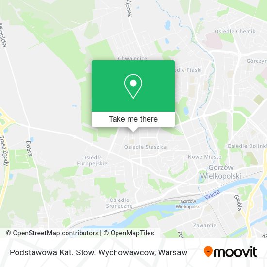 Podstawowa Kat. Stow. Wychowawców map