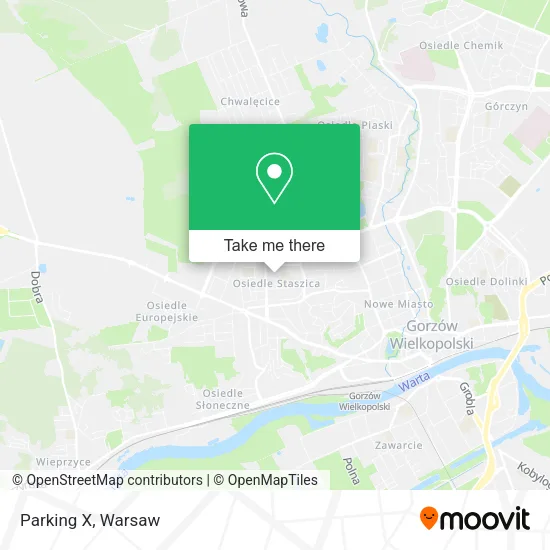 Parking X map