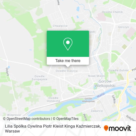 Lilia Spółka Cywilna Piotr Kleist Kinga Kaźmierczak map