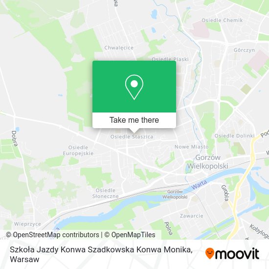 Szkoła Jazdy Konwa Szadkowska Konwa Monika map