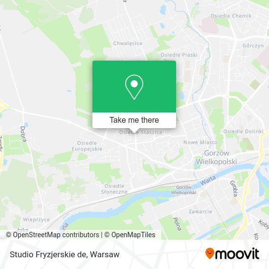 Studio Fryzjerskie de map