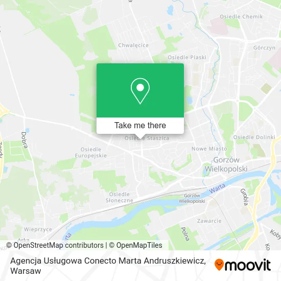 Карта Agencja Usługowa Conecto Marta Andruszkiewicz