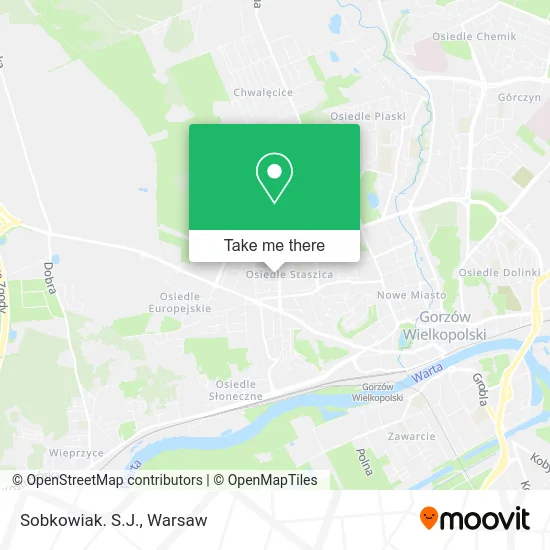 Карта Sobkowiak. S.J.