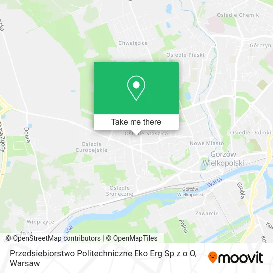 Карта Przedsiebiorstwo Politechniczne Eko Erg Sp z o O
