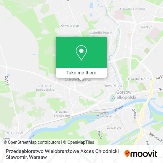 Przedsębiorstwo Wielobranżowe Akces Chłodnicki Sławomir map