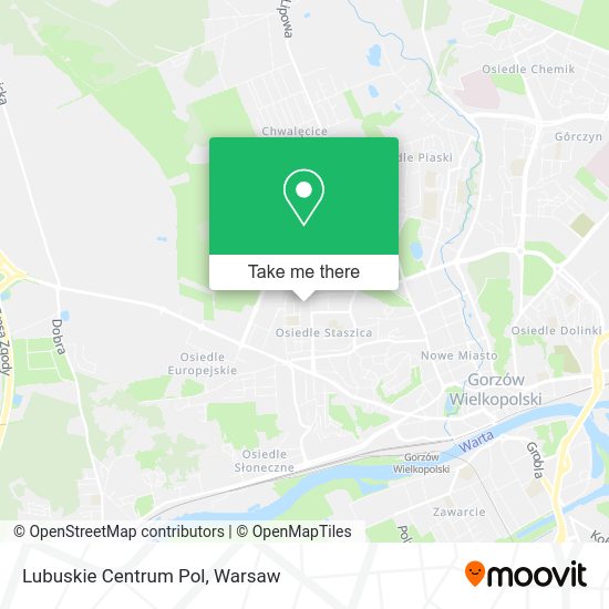 Lubuskie Centrum Pol map