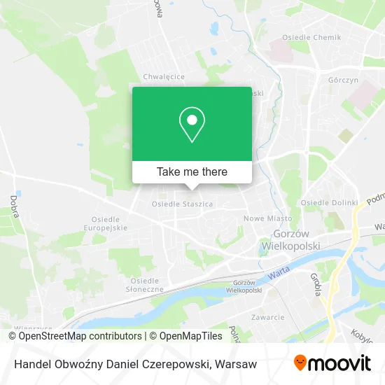 Карта Handel Obwoźny Daniel Czerepowski