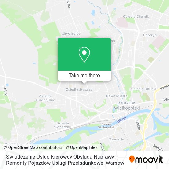 Swiadczenie Uslug Kierowcy Obsluga Naprawy i Remonty Pojazdow Uslugi Przeladunkowe map