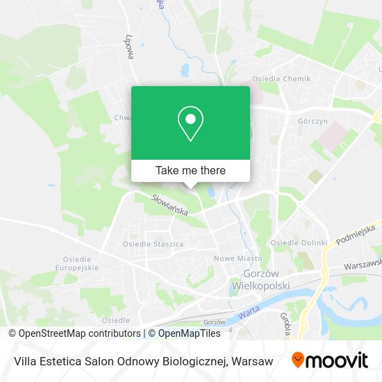 Villa Estetica Salon Odnowy Biologicznej map