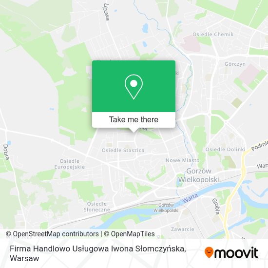 Firma Handlowo Usługowa Iwona Słomczyńska map