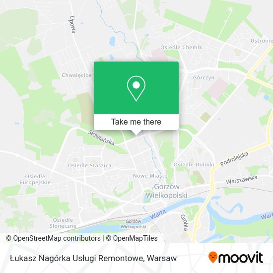 Łukasz Nagórka Usługi Remontowe map