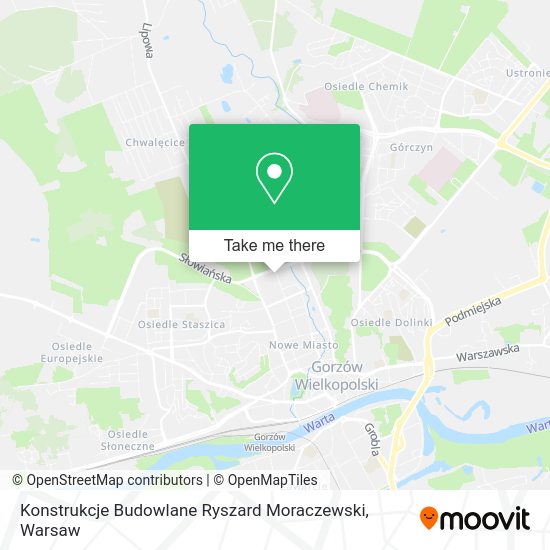 Konstrukcje Budowlane Ryszard Moraczewski map