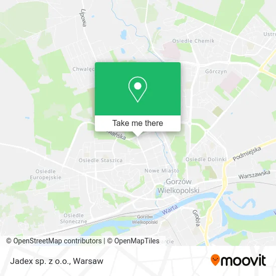 Карта Jadex sp. z o.o.