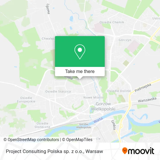 Карта Project Consulting Polska sp. z o.o.