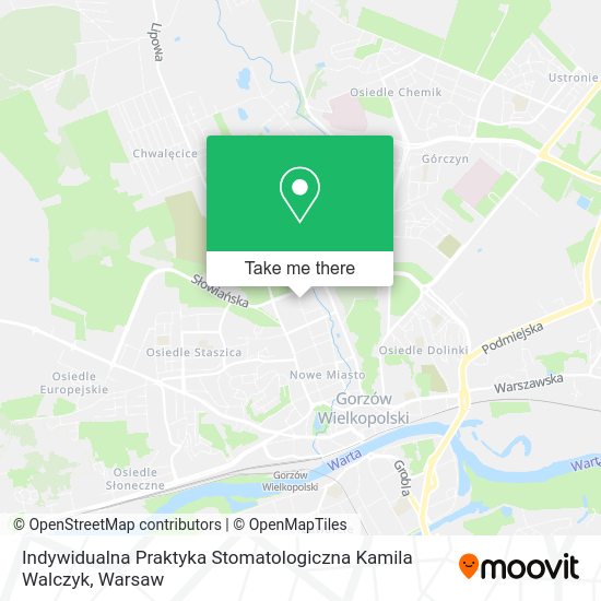 Indywidualna Praktyka Stomatologiczna Kamila Walczyk map