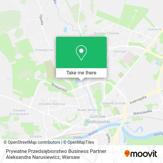 Prywatne Przedsiębiorstwo Business Partner Aleksandra Narusiewicz map