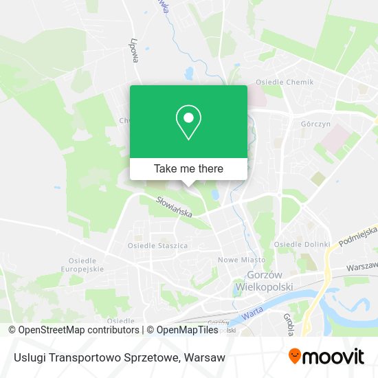 Uslugi Transportowo Sprzetowe map